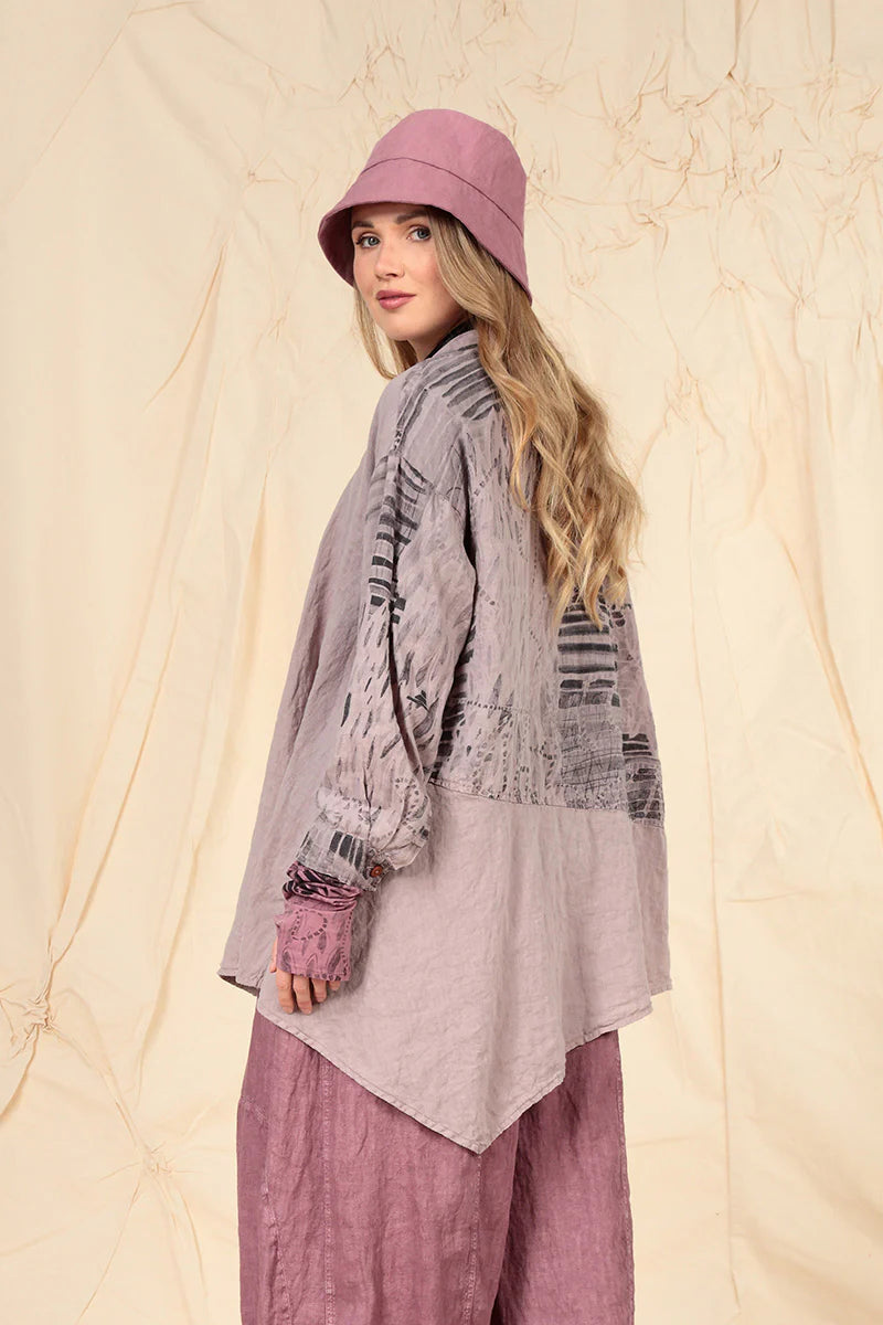 GRIZAS - ASYMMETRIC LONG DUSTER/SHIRT