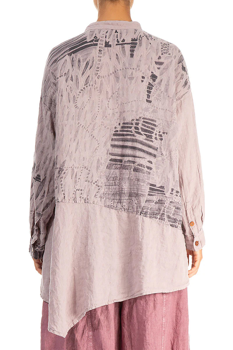 GRIZAS - ASYMMETRIC LONG DUSTER/SHIRT