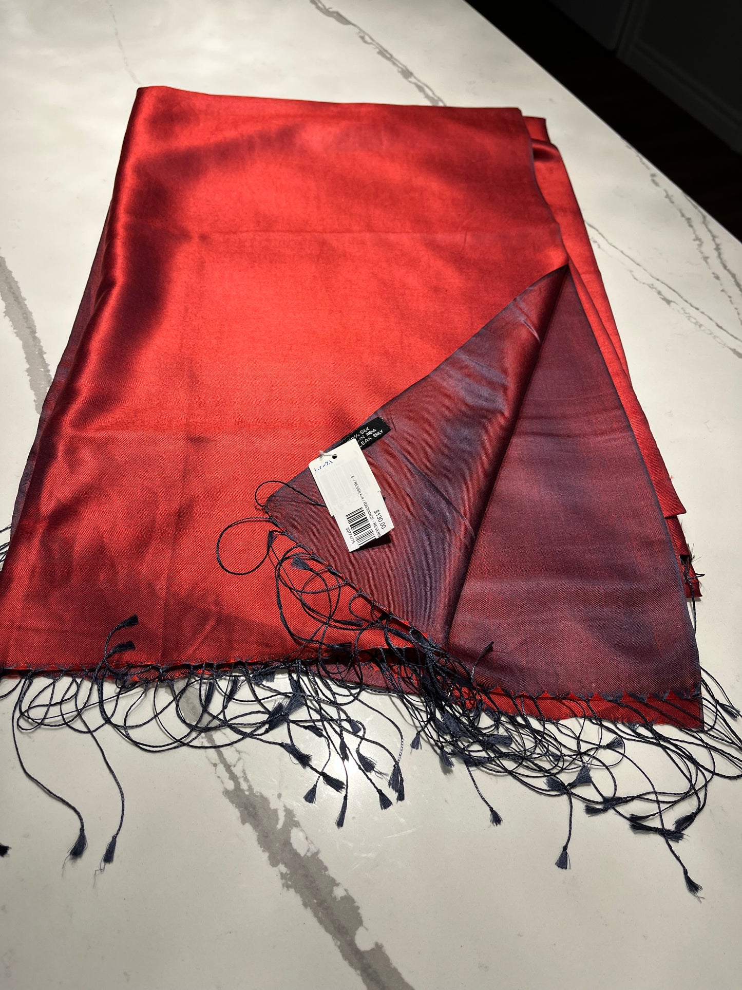 RADIANCE - SOLID COLOUR  REVERSIBLE SILK SCARVES