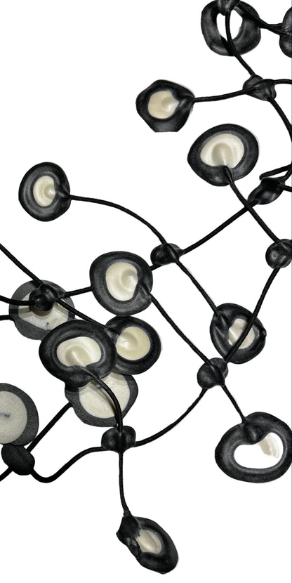 white rubber necklace