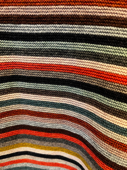 Moment - Striped Round Neck Sweater