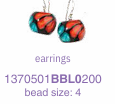 Patterned Short Drop  Earring