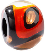 Load image into Gallery viewer, ZSISKA - BLISS GLITZ PRECIOUS METAL ROUND FOILED BEADS

