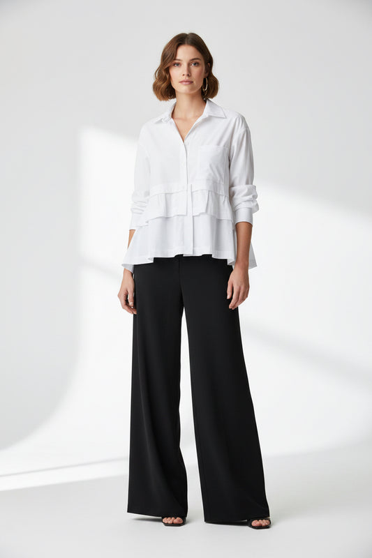 Button Front Blouse