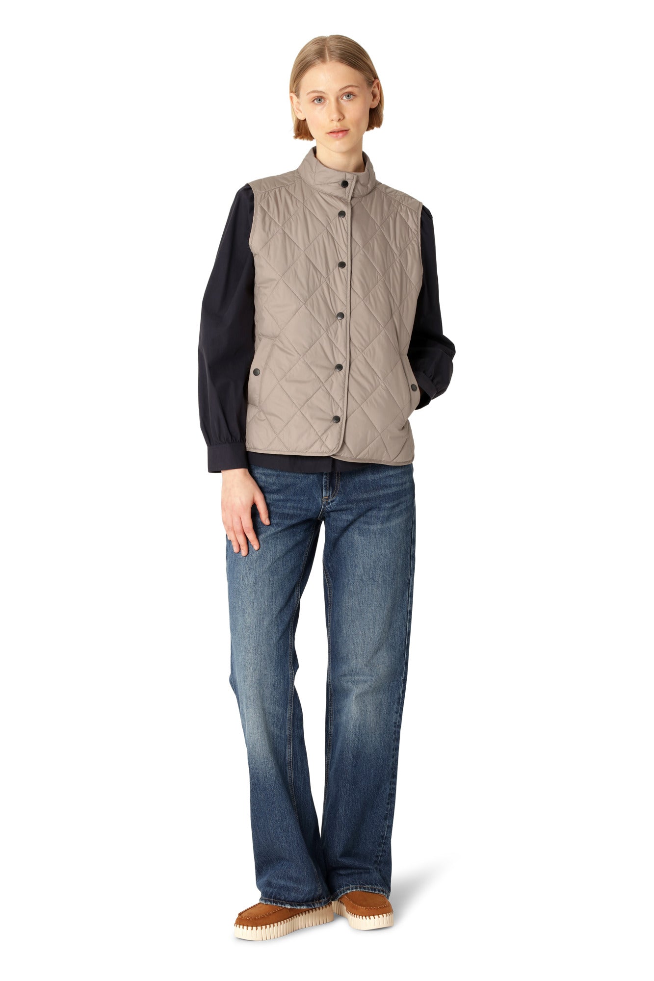 Quilted Short Vest