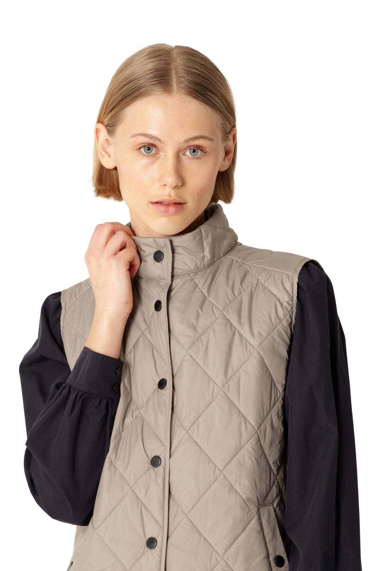 Quilted Short Vest