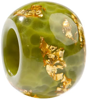 Bliss Glitz Precious Metal Round Foiled Beads