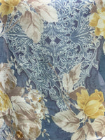 Load image into Gallery viewer, sariKNOTsari  PRG5772 Sheer Avatar Pure Silk Boxy Top
