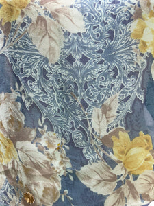sariKNOTsari  PRG5772 Sheer Avatar Pure Silk Boxy Top