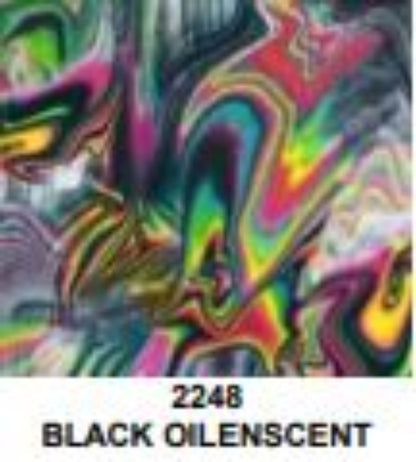 Color swatch with the label 'Black Oilscent' and code '2248'.