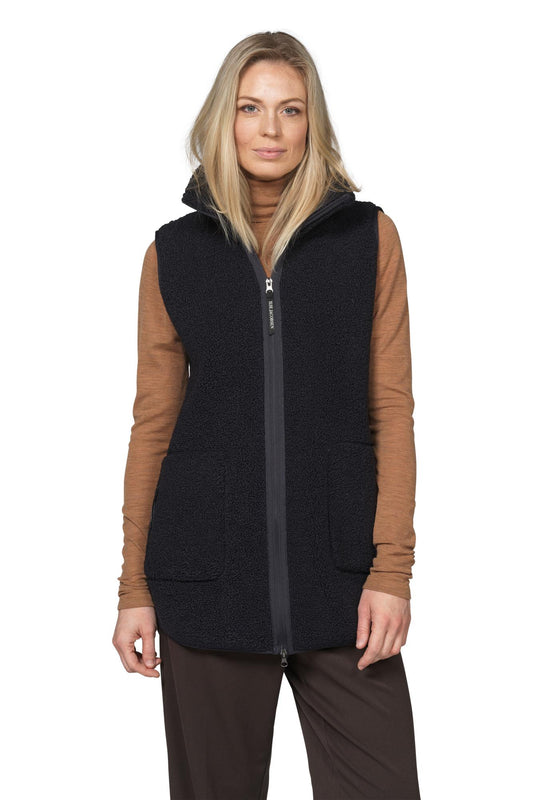 Long Fleece Vest