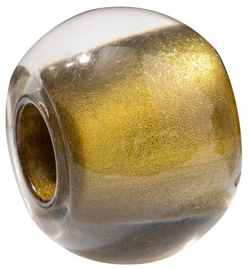 Bliss Glitz Foil Filled  Beads