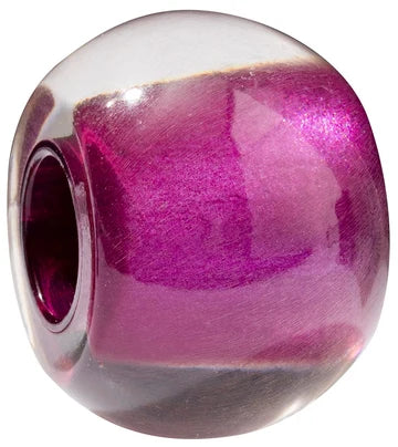 Bliss Glitz Foil Filled  Beads