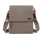 Load image into Gallery viewer, DAVAN - PERTH SMALL CANVAS SHOULDER BAG
