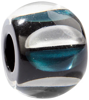 Bliss Glitz Precious Metal Round Foiled Beads - Suttles & Seawinds