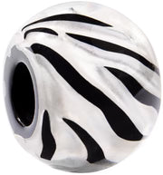 Bliss Glitz Precious Metal Round Foiled Beads