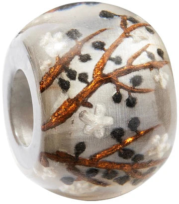 Bliss Glitz Foil Filled  Beads