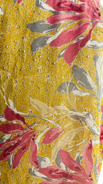 Load image into Gallery viewer, sariKNOTsari  Cotoneaster Sheer Avatar Pure Silk Long Tunic with Side Ties
