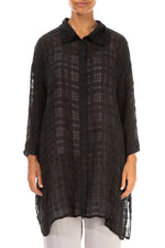 Load image into Gallery viewer, GRIZAS - LONG SILK SHIRT/JACKET
