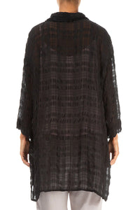 GRIZAS - LONG SILK SHIRT/JACKET