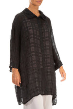 Load image into Gallery viewer, GRIZAS - LONG SILK SHIRT/JACKET
