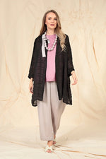 Load image into Gallery viewer, GRIZAS - LONG SILK SHIRT/JACKET
