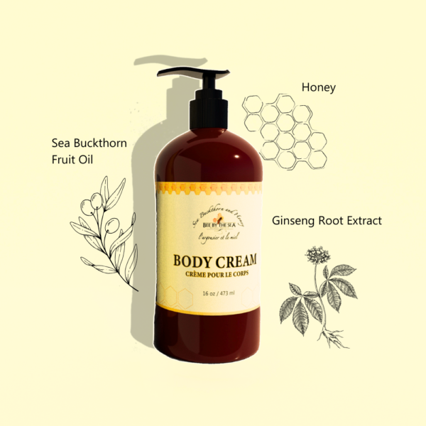 BEE BY THE SEA - BODY CREAM PUMP BOTTLE