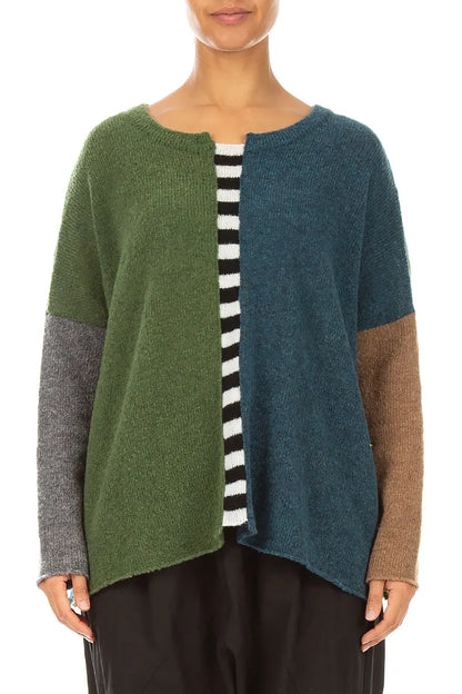 Multi  Hand knit  Sweater