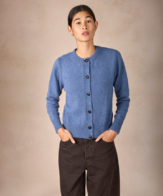 Cassia Cardigan Blue Ocean
