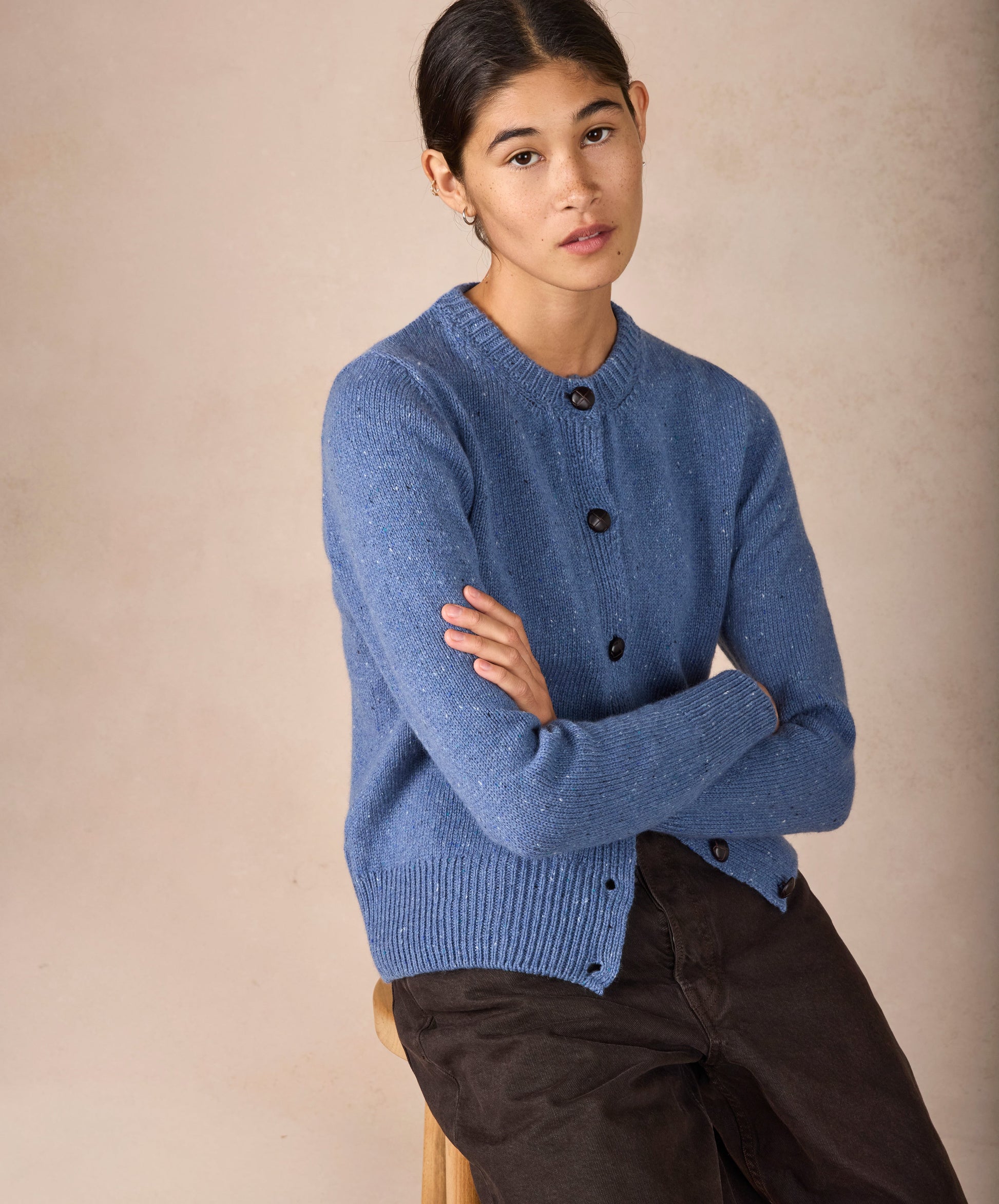 Cassia Cardigan Blue Ocean