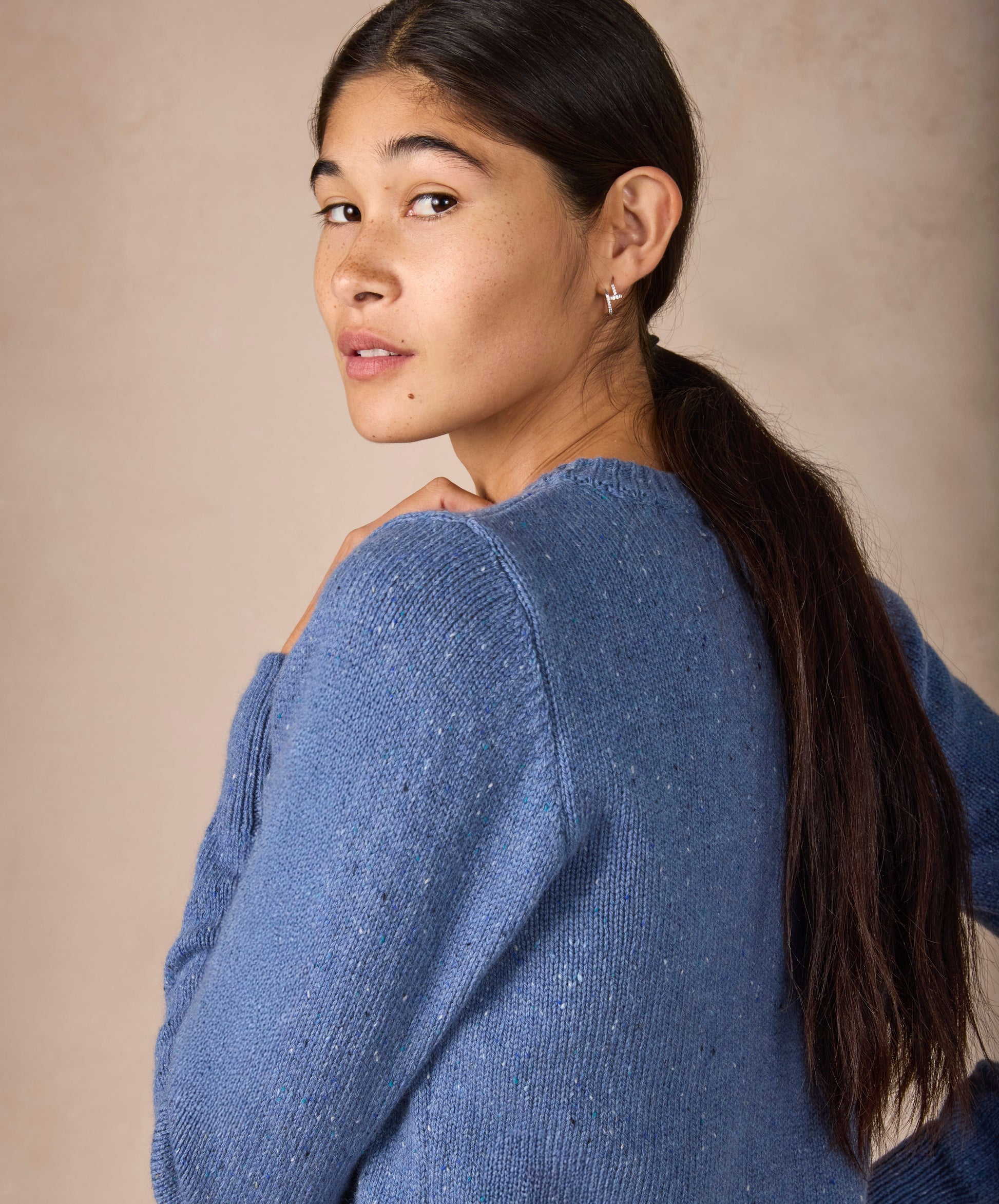 Cassia Cardigan Blue Ocean