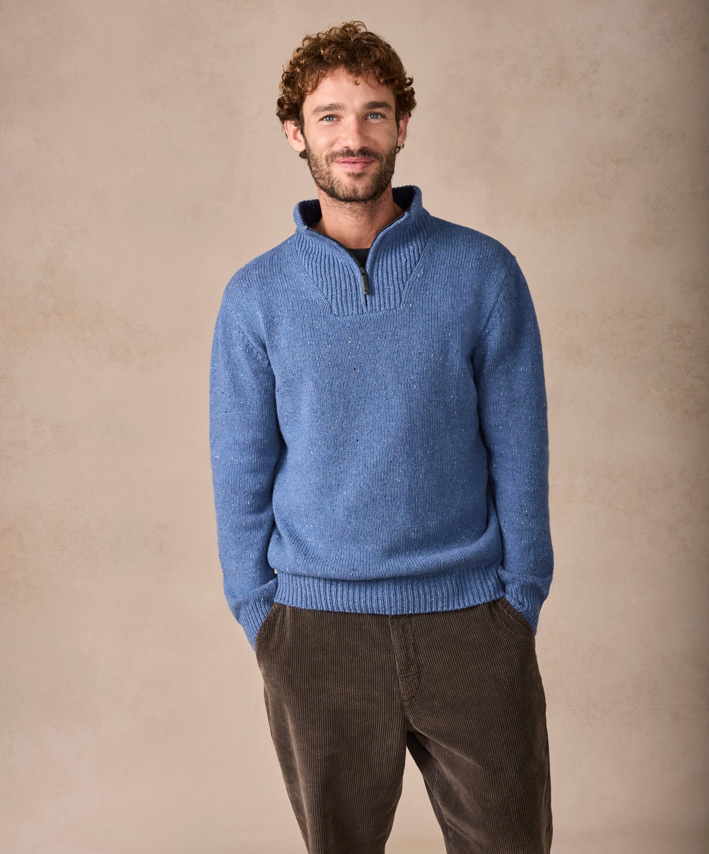 Mens Tullow Troyer Sweater
