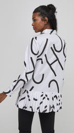 Load image into Gallery viewer, UCHUU - LETTER BLOUSE
