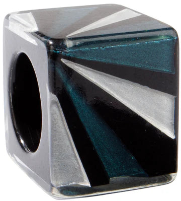 Bliss  Glitz Foiled Square Beads - Suttles & Seawinds