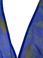 Load image into Gallery viewer, sariKNOTsari  PCH6901 Very Sheer Avatar Pure Silk Kimono-Sleeved Jacket with Belt
