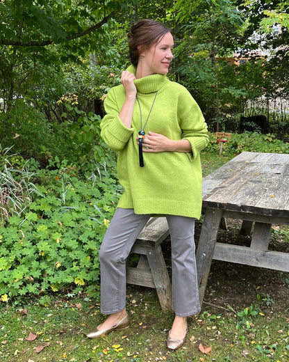 Dog Walker Chunky Cowl Sweater