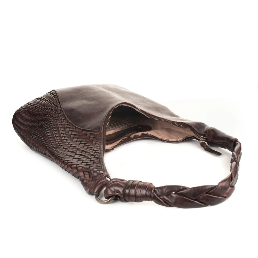 ALBANY- Washed Leather Purse