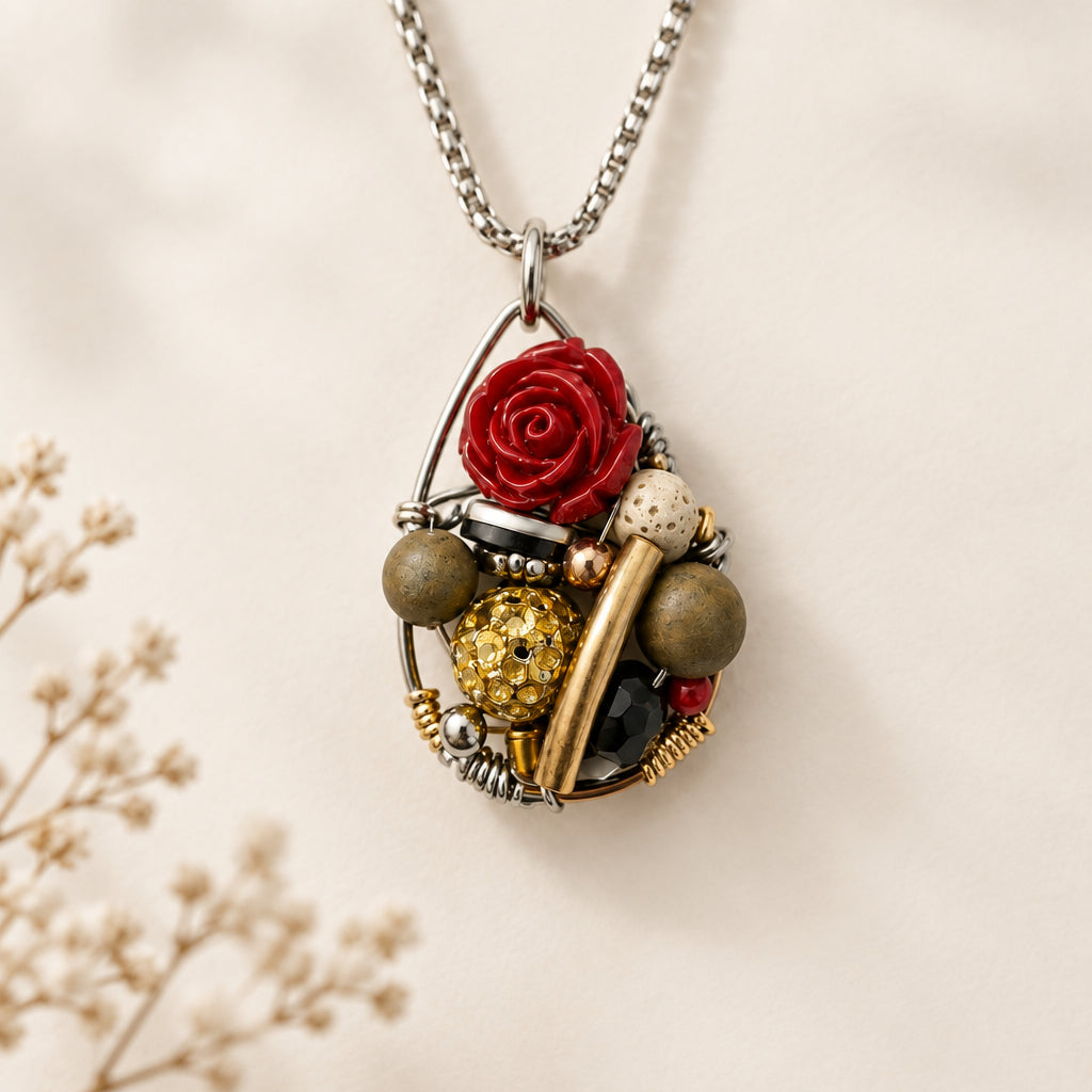 Frida Khalo Small Statement Pendant