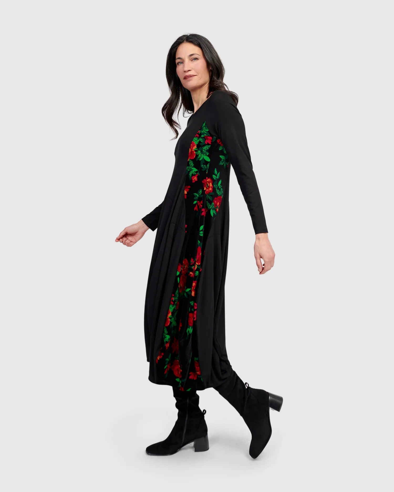 ALEMBIKA - ROSE PANEL DRESS