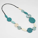 Load image into Gallery viewer, SYLCA - WOOD GEO SHAPED NECKLACE
