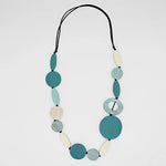 Load image into Gallery viewer, SYLCA - WOOD GEO SHAPED NECKLACE
