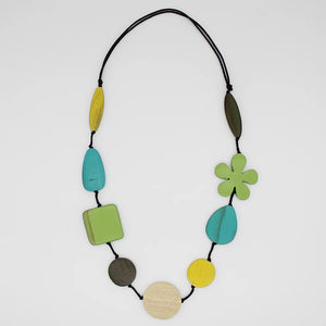 SYLCA - BLOSSOM WOOD NECKLACE