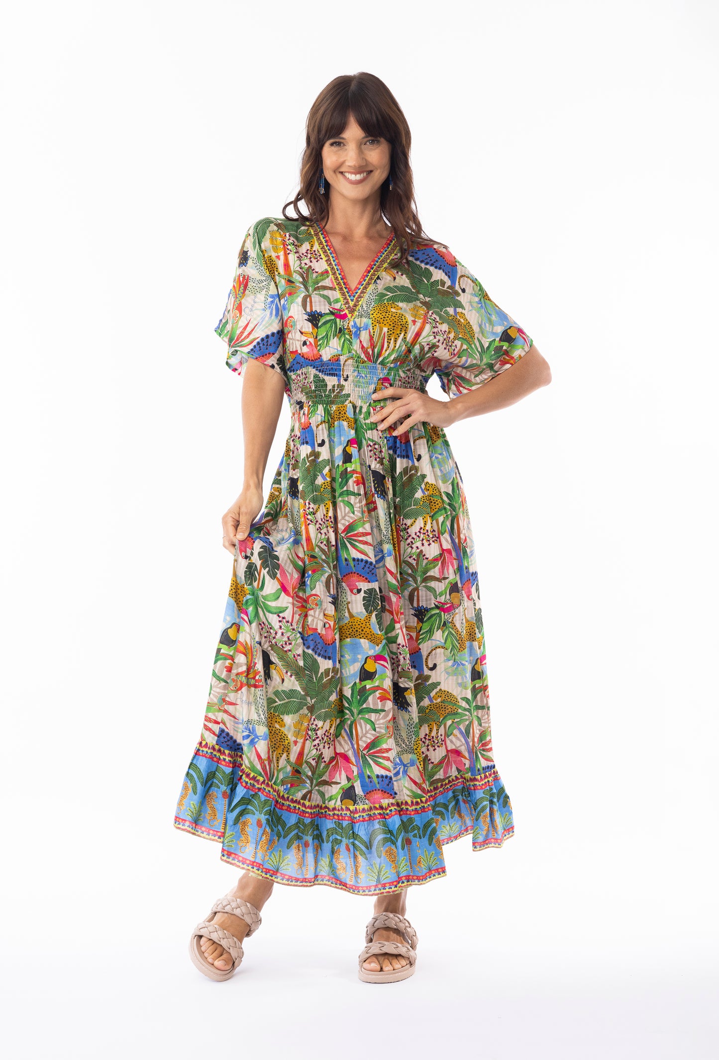 Dani Maxi Dress W/ruffle