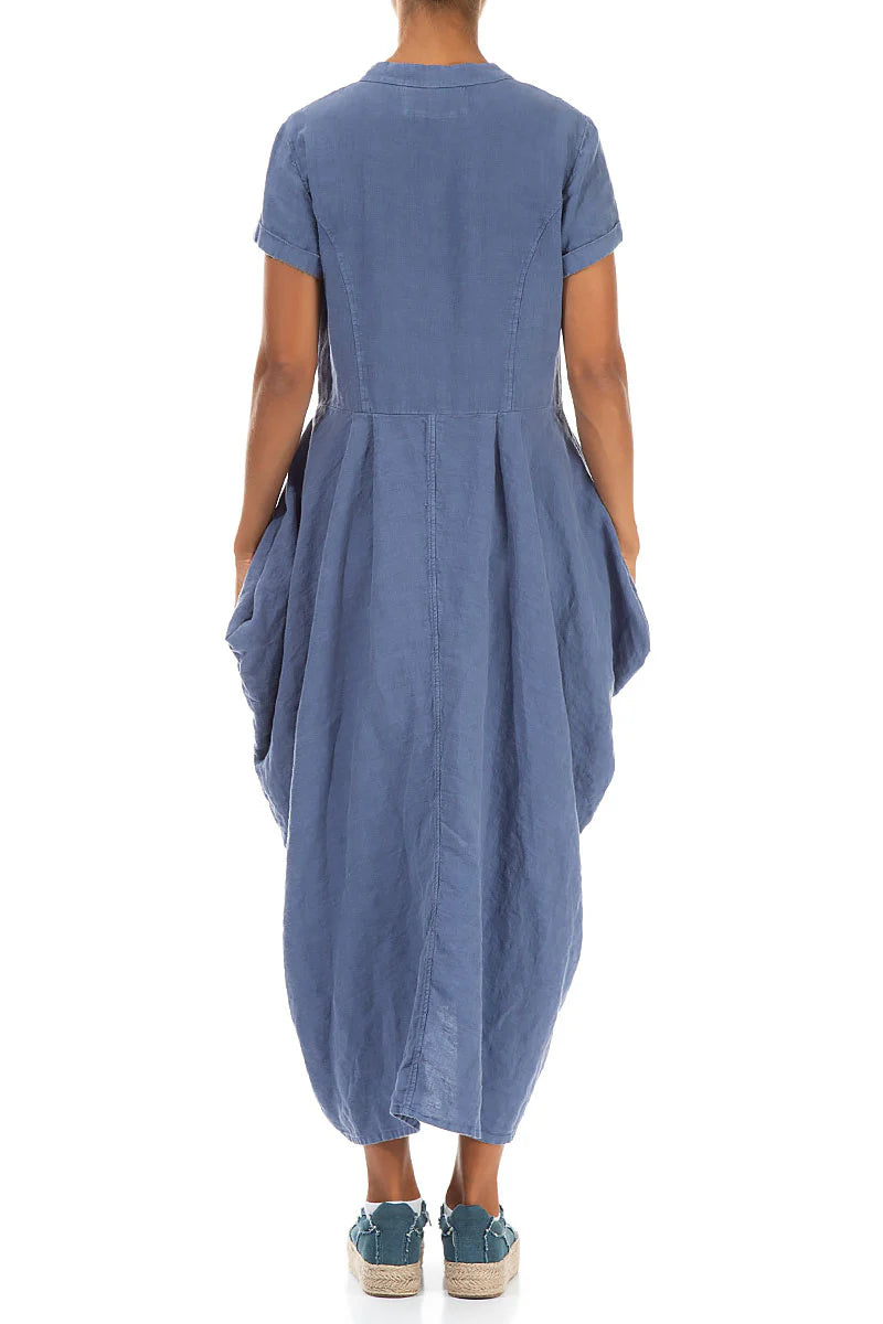 GRIZAS - LONG DRAPE HEM DRESS