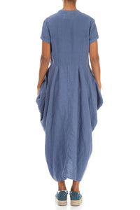 GRIZAS - LONG DRAPE HEM DRESS