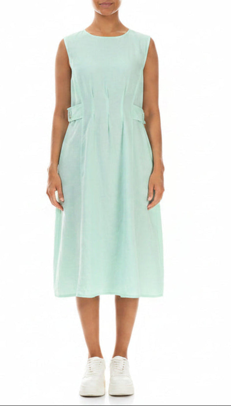 Linen Sleeveless Dress