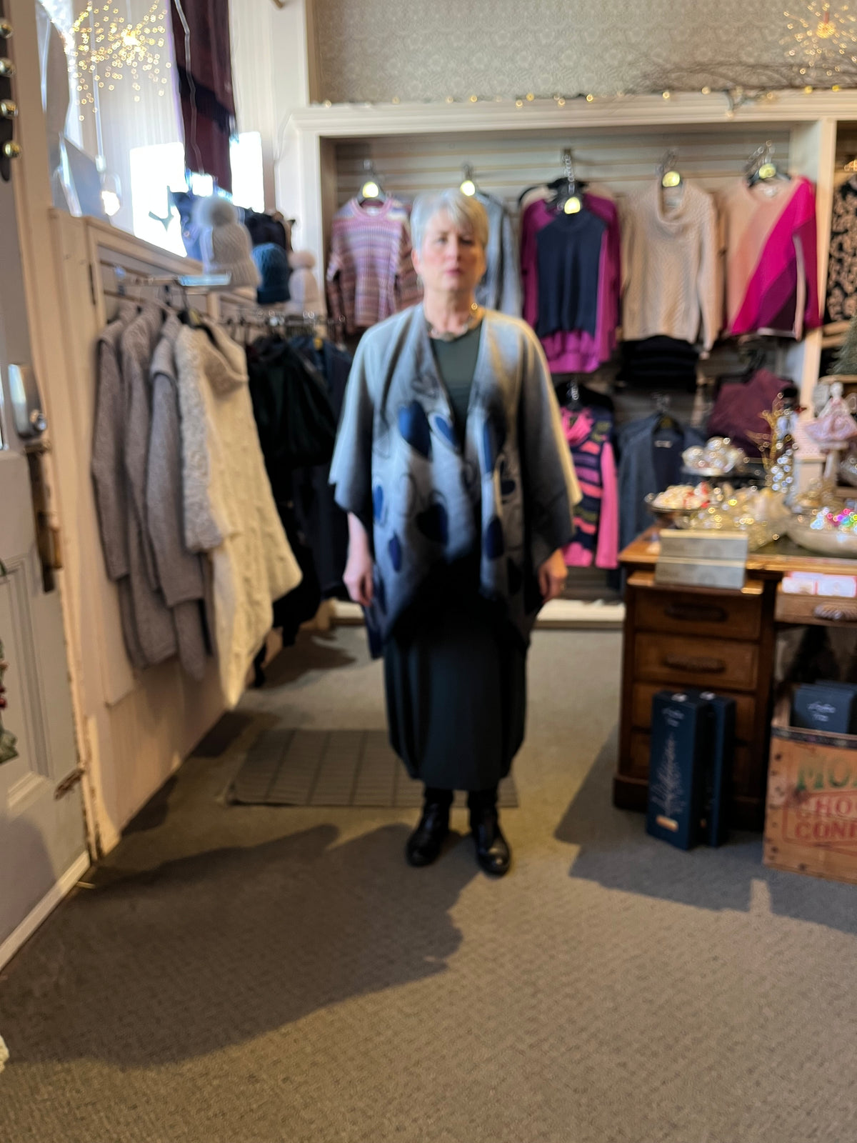 Heart Poncho Wrap - Suttles & Seawinds