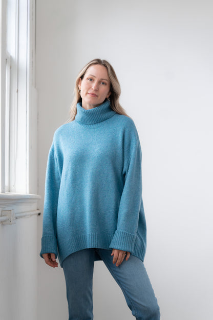 Dog Walker Chunky Cowl Sweater
