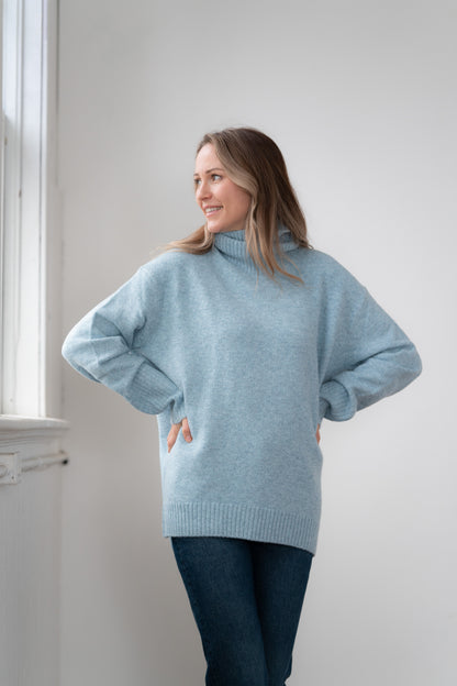 Dog Walker Chunky Cowl Sweater