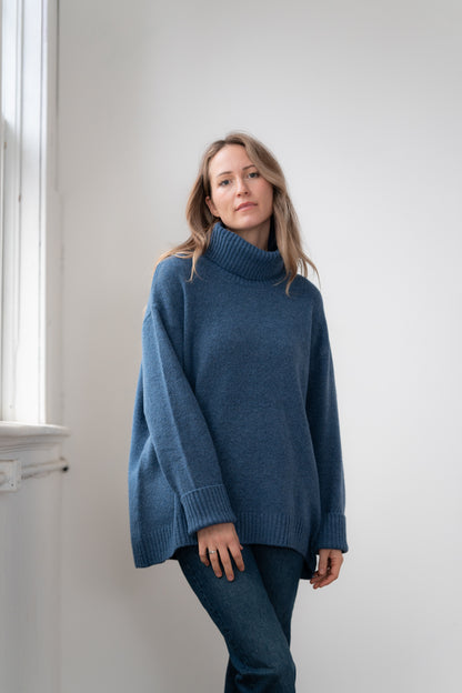 Dog Walker Chunky Cowl Sweater